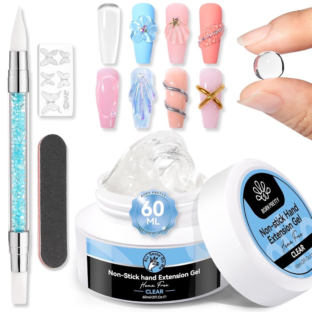 Born Pretty Clear Builder Extension Nail Gel